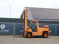 Heftruck hyster h6.00xl lpg 6000kg 5.4m 1992 - afbeelding 1 van  1