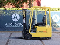 Heftruck hyster j1.60xmt elektrisch 1600kg 3.33m 1999 - afbeelding 1 van  1