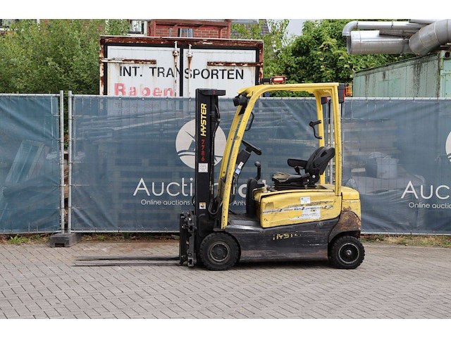 Heftruck hyster j1.6x elektrisch 1410kg 4.6m 2012 - afbeelding 1 van  1