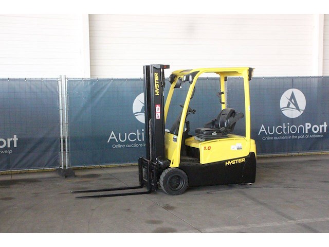 Heftruck hyster j1.8xnt elektrisch 1670kg 4.9m 2012 - afbeelding 1 van  1
