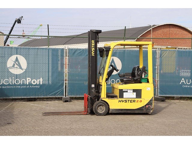 Heftruck hyster j2.00xmt elektrisch 1590kg 5.5m 2007 - afbeelding 1 van  1