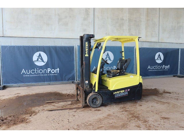 Heftruck hyster j2.0xnt lwb elektrisch 1670kg 4.9m 2017 - afbeelding 1 van  1