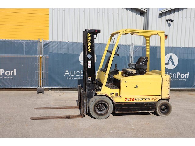 Heftruck hyster j2.50acx elektrisch 2500kg 3.16m 2004 - afbeelding 1 van  1