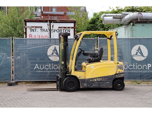Heftruck hyster j2.5xn elektrisch 2410kg 4.95m 2013 - afbeelding 1 van  1