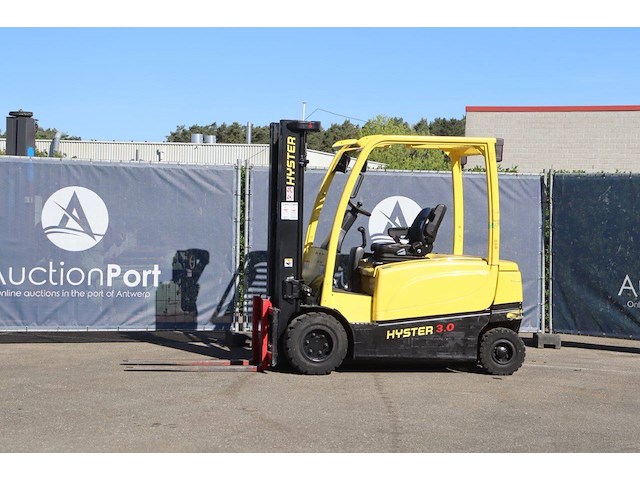 Heftruck hyster j3.0xn-861 elektrisch 3000kg 4.91m 2010 - afbeelding 1 van  1