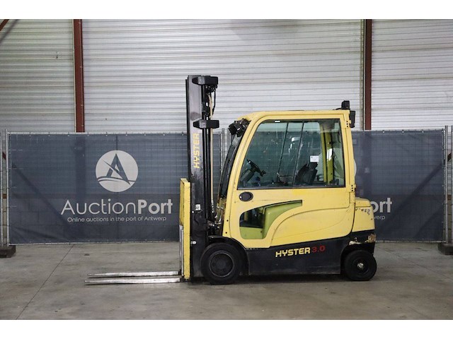Heftruck hyster j3.0xn elektrisch 2530kg 5.8m 2016 - afbeelding 1 van  1