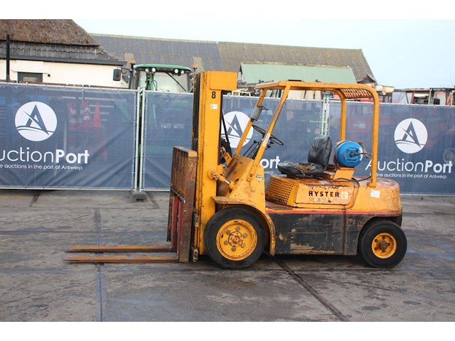 Heftruck hyster lpg 3000kg 6.47m - afbeelding 1 van  1