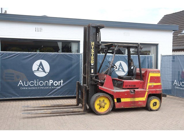 Heftruck hyster s7.00xl diesel 1990 - afbeelding 1 van  1