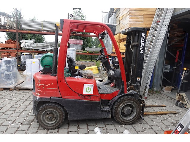 Heftruck hyster - afbeelding 1 van  9