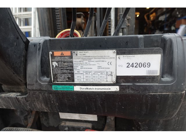 Heftruck hyster - afbeelding 6 van  9