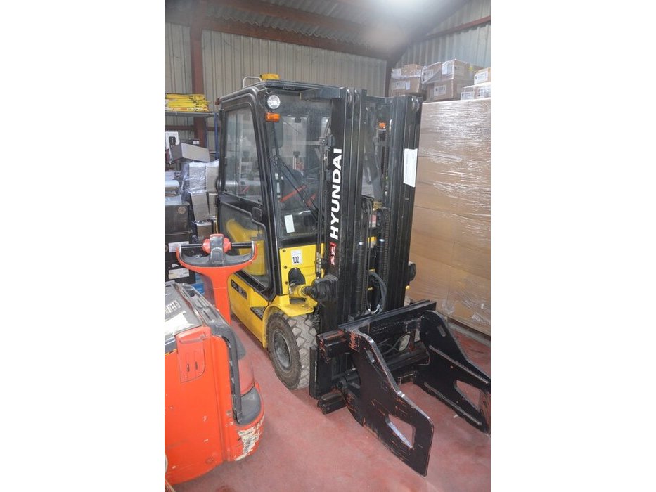 Heftruck - palletwikkelmachine