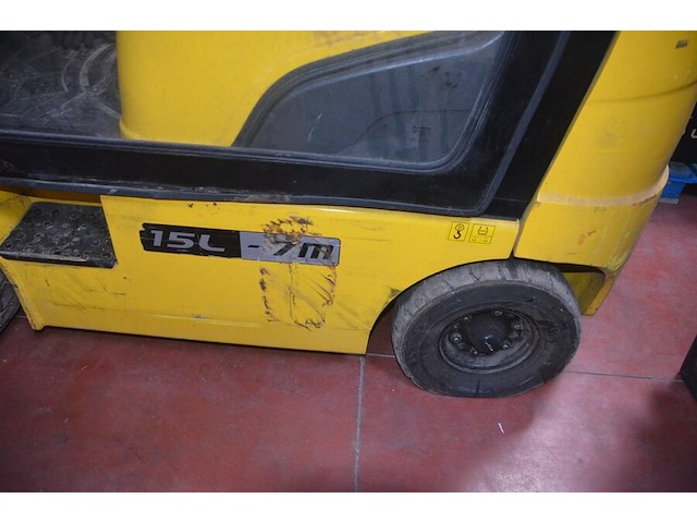 Heftruck hyundai 15l-7m serienummer hhkhhh13eg0000454 met doosklemmen - afbeelding 12 van  19