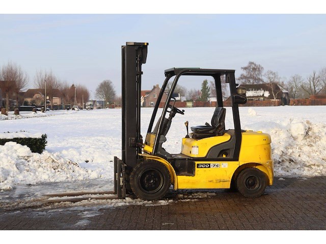 Heftruck hyundai 30d-7e diesel 3000kg 4.7m 2012 - afbeelding 1 van  1