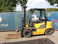 Heftruck hyundai 33l-7a lpg 2840kg 5.0m 2012 - afbeelding 1 van  1