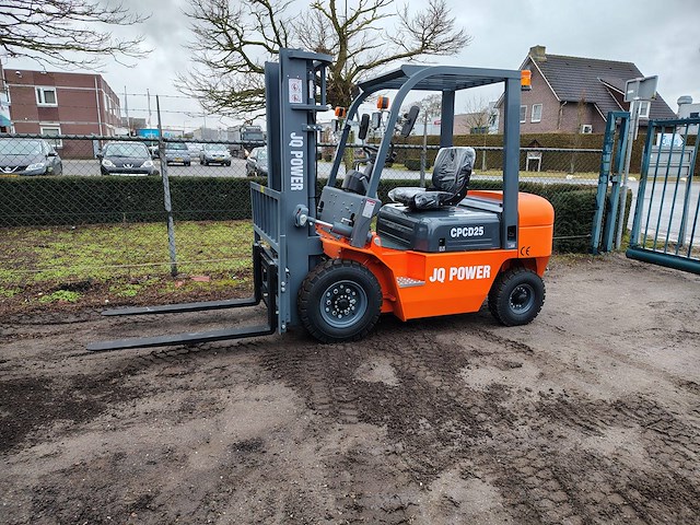 Heftruck jq power cpcd25 diesel 2500kg 2025 nieuw - afbeelding 1 van  1