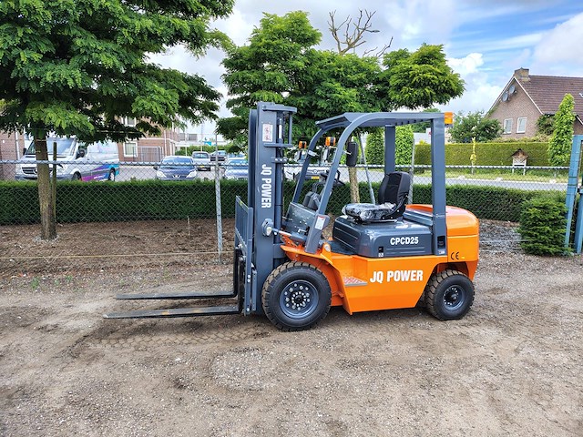 Heftruck jq power cpcd25 diesel 2500kg 3.0m 2025 nieuw - afbeelding 1 van  1