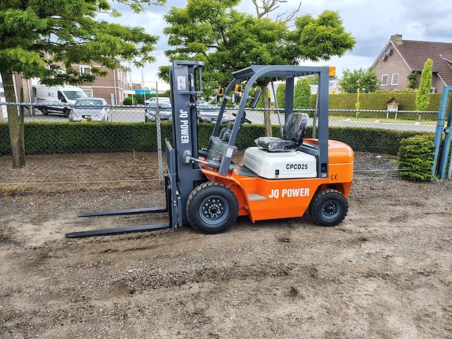 Heftruck jq power cpcd25 diesel 2500kg nieuw - afbeelding 1 van  1