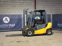 Heftruck jungheinrich dfg 425 330zt diesel 2500kg 3.3m - afbeelding 1 van  1