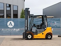 Heftruck jungheinrich dfg 425s diesel 2450kg 4.3m 2012