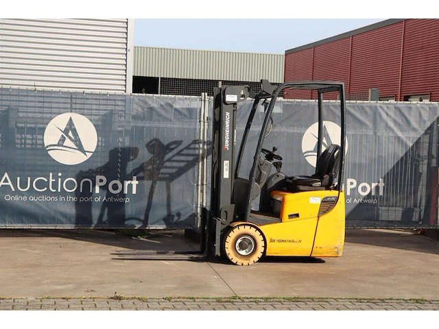 Heftruck jungheinrich efg 110k elektrisch 1000kg 3.1m 2004 - afbeelding 1 van  1