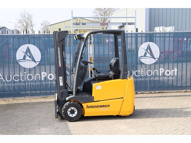 Heftruck jungheinrich efg 215 elektrisch 1450kg - afbeelding 1 van  1