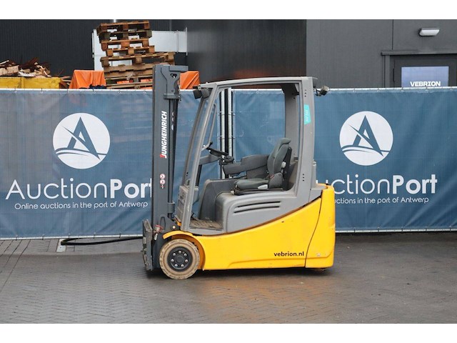 Heftruck jungheinrich efg 216 440dz elektrisch 1600kg 4.4m 2016 - afbeelding 1 van  1