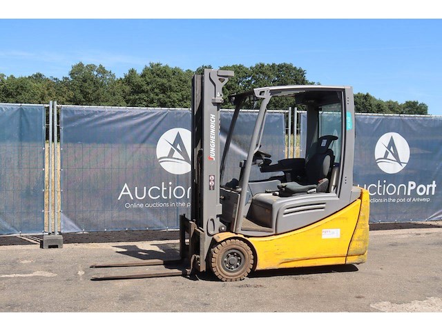 Heftruck jungheinrich efg 216 elektrisch 1600kg 3.3m 2017 - afbeelding 1 van  1