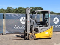Heftruck jungheinrich efg 216 elektrisch 1600kg 3.3m 2017 - afbeelding 1 van  1