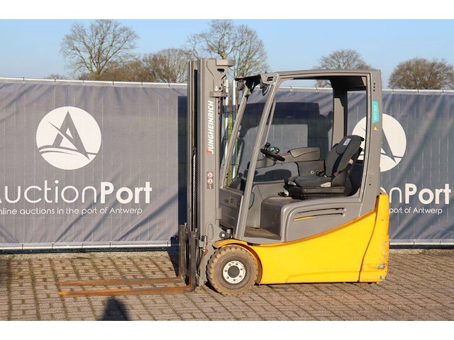 Heftruck jungheinrich efg 216k elektrisch 1190kg 4.64m - afbeelding 1 van  1