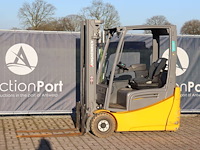 Heftruck jungheinrich efg 216k elektrisch 1190kg 4.64m - afbeelding 1 van  1