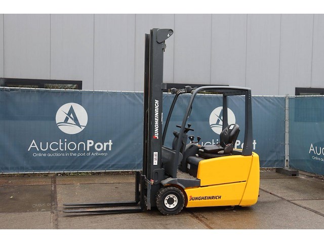 Heftruck jungheinrich efg 216k elektrisch 1550kg 2004 - afbeelding 1 van  1