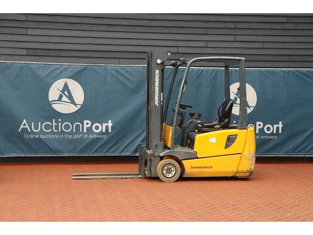 Heftruck jungheinrich efg 216k elektrisch 1550kg 5.0m 2006 - afbeelding 1 van  1