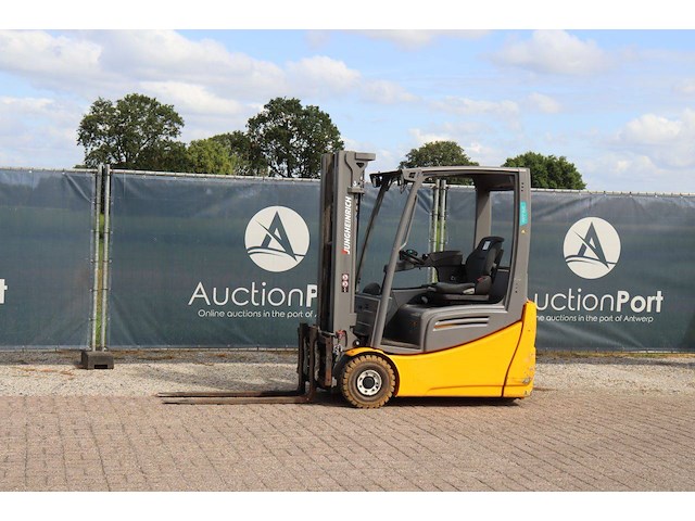 Heftruck jungheinrich efg 216k elektrisch 1600kg 4.64m 2018 - afbeelding 1 van  1