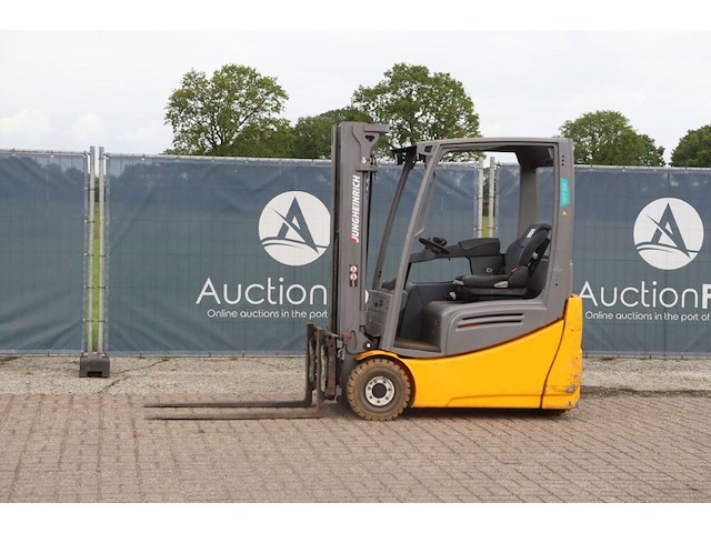 Heftruck jungheinrich efg 216k elektrisch 1600kg 4.6m 2018 - afbeelding 1 van  1
