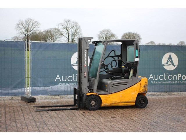 Heftruck jungheinrich efg 316 elektrisch 1600kg 3.1m 2018 - afbeelding 1 van  1