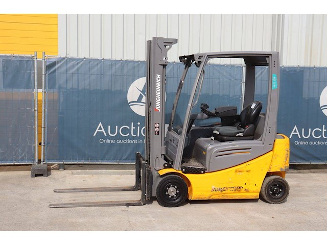 Heftruck jungheinrich efg 316k elektrisch 1600kg 3.3m 2019 - afbeelding 1 van  1