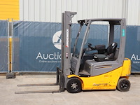 Heftruck jungheinrich efg 316k elektrisch 1600kg 3.3m 2019 - afbeelding 1 van  1