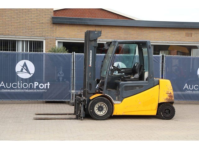 Heftruck jungheinrich efg 550 elektrisch 4990kg 5.65m 2014 - afbeelding 1 van  1