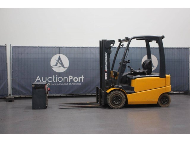 Heftruck jungheinrich efg-vac 25 elektrisch 2400kg 4.4m 2003 - afbeelding 1 van  1