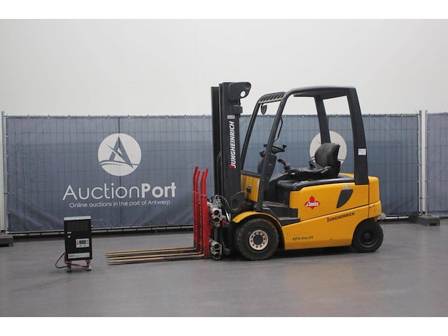 Heftruck jungheinrich efg-vac25 elektrisch 2500kg 5.0m 2003 - afbeelding 1 van  1
