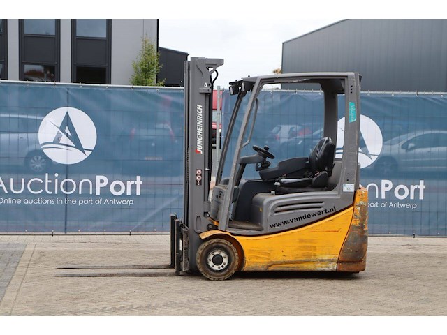 Heftruck jungheinrich efg216k elektrisch 1600kg 3.3m 2016 - afbeelding 1 van  1