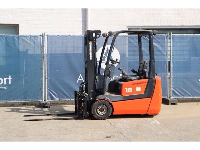 Heftruck jungheinrich model 18 elektrisch 1500kg 3.3m 2001 - afbeelding 1 van  1