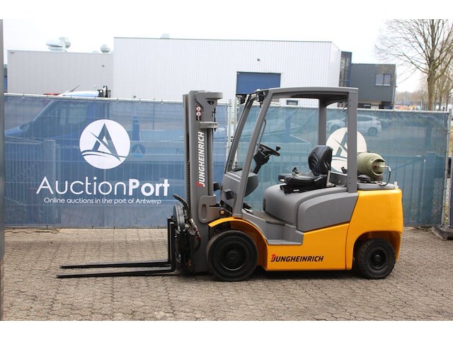 Heftruck jungheinrich tfg 425 lpg 2500kg 4.4m - afbeelding 1 van  1