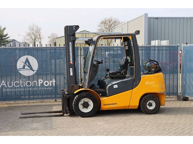 Heftruck jungheinrich tfg 435 lpg 3500kg 5.3m 2007 - afbeelding 1 van  1