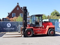 Heftruck kalmar dcd120-6xl diesel 12000kg 5.0m 1999 - afbeelding 1 van  1
