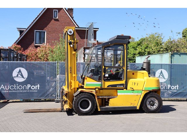 Heftruck kalmar dcf 80-6 diesel 8000kg 4m 2017 - afbeelding 1 van  1