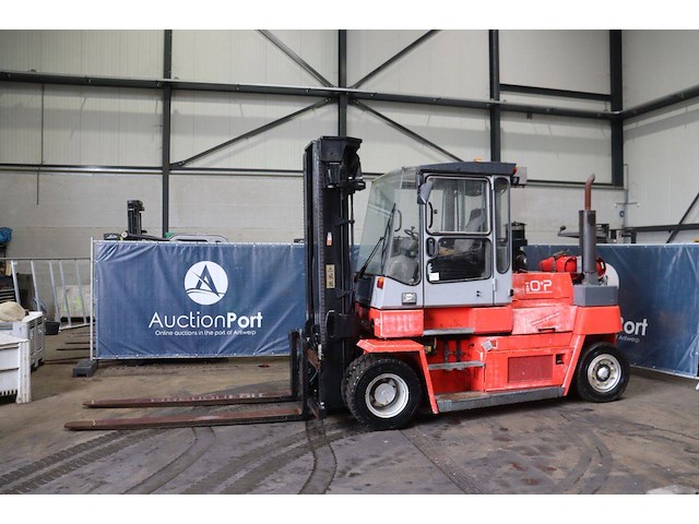 Heftruck kalmar gcd80-9 lpg 8000kg 3.9m 2001 - afbeelding 1 van  1
