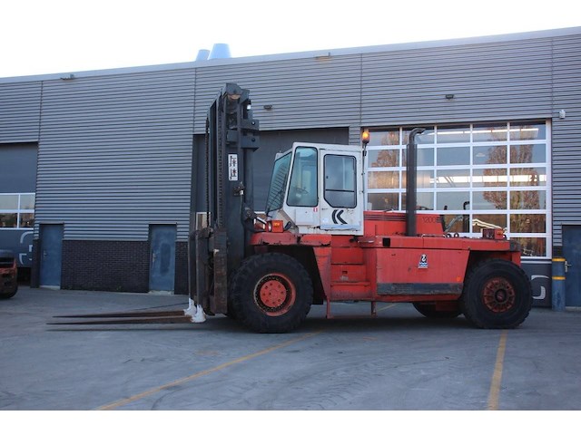 Heftruck kalmar klmv 25-1200 lb diesel 25000kg 1983 - afbeelding 1 van  1
