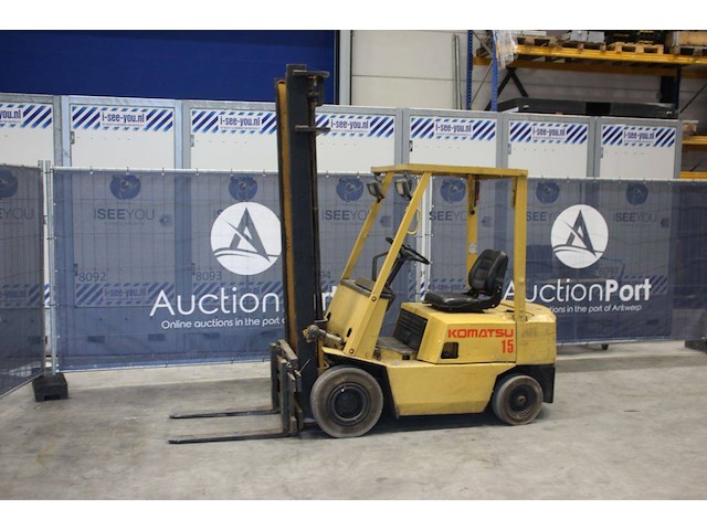 Heftruck komatsu 15 diesel 1500kg - afbeelding 1 van  1