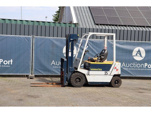 Heftruck komatsu 25 elektrisch 2500kg 4.35m - afbeelding 1 van  1